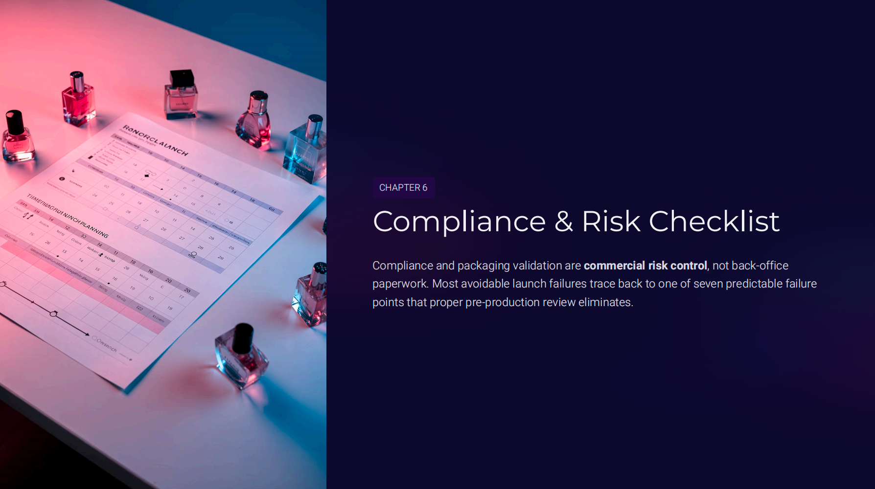 Compliance & Risk Checklist