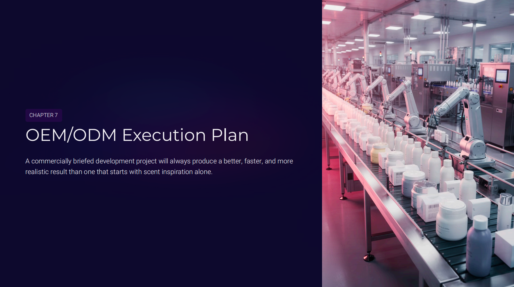 OEM/ODM Execution Plan