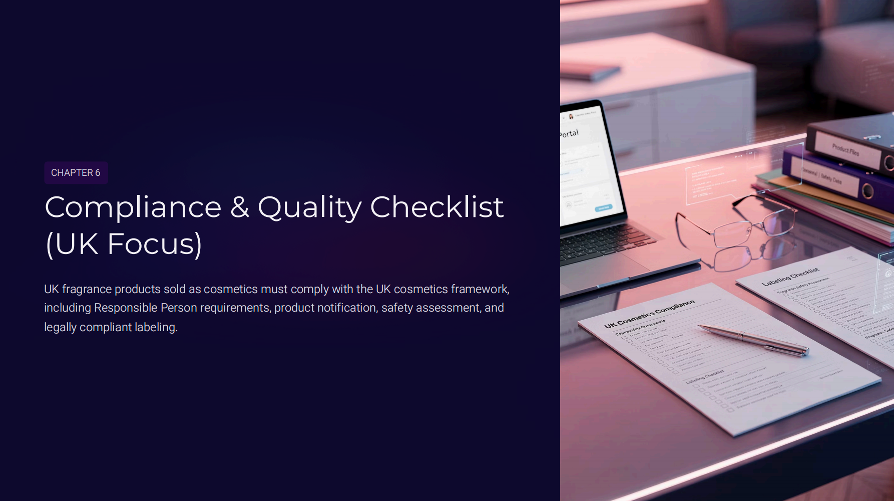 Compliance & Quality Checklist (UK Focus)