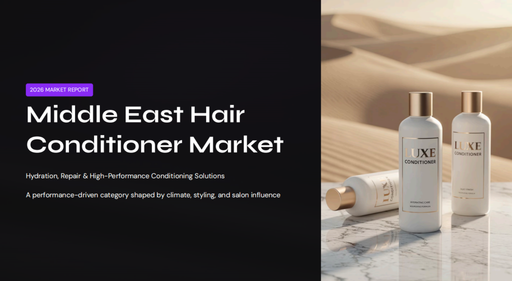 Middle East Hair Conditioner Market 2026: Hydration, Repair, and High-Performance Solutions for Dry, Damaged, and Frizz-Prone Hair