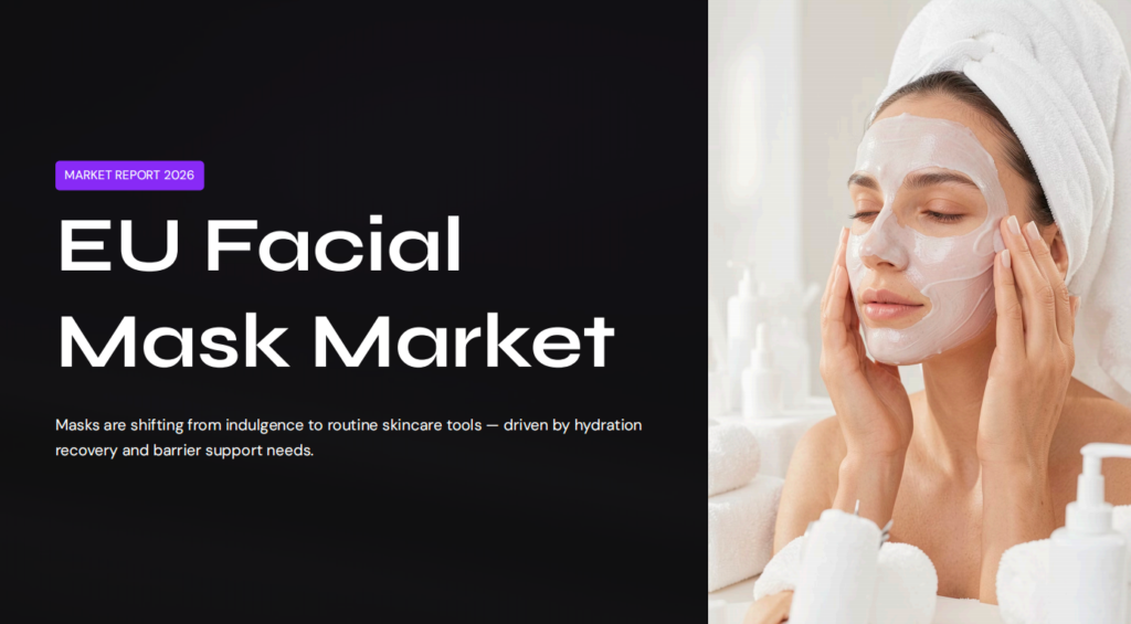 EU Facial Mask Market 2026: Barrier Support, Hydration Trends, and Launch Strategy