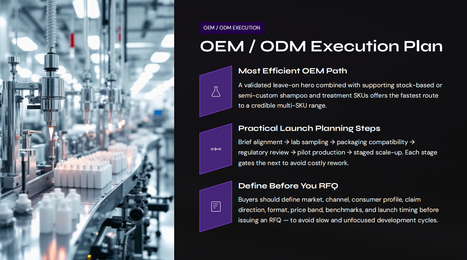 OEM / ODM Execution Plan