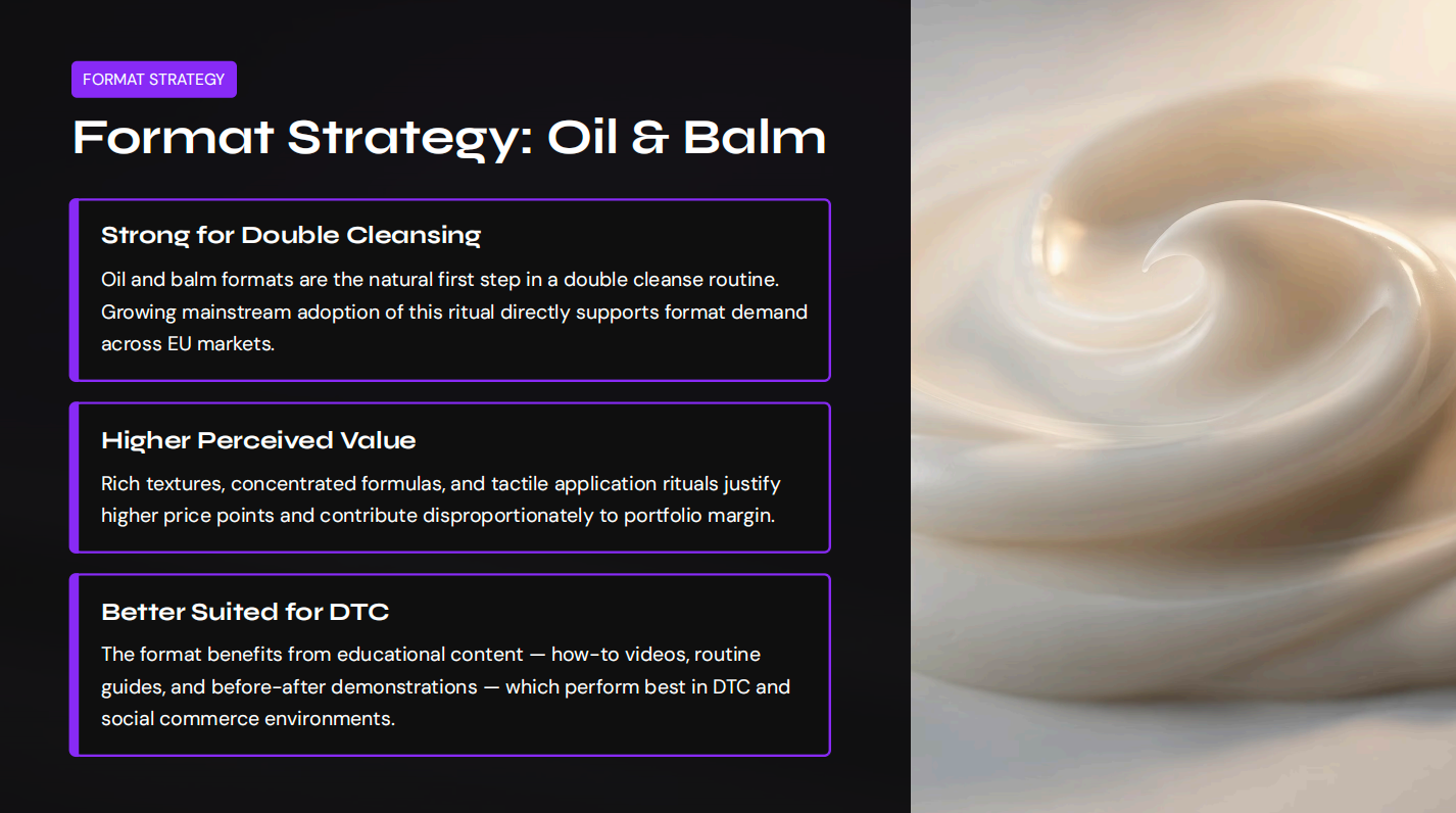 Format Strategy: Oil & Balm
