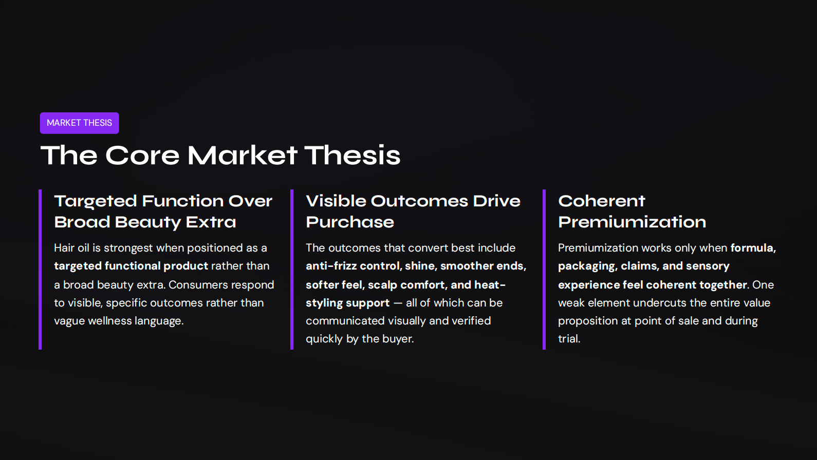 Category Role and Market Position